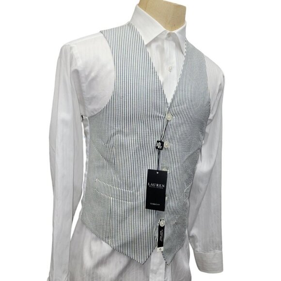 Lauren By Ralph Lauren Classic Fit Hitchcock Vest. Size Small.  NWT $155 - Picture 6 of 9